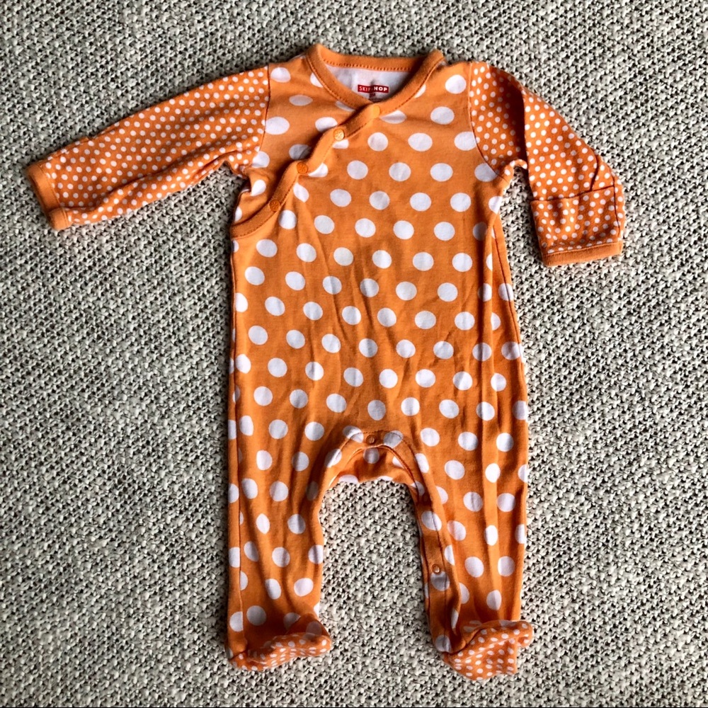 Skip Hop one-piece footie, size 3 months